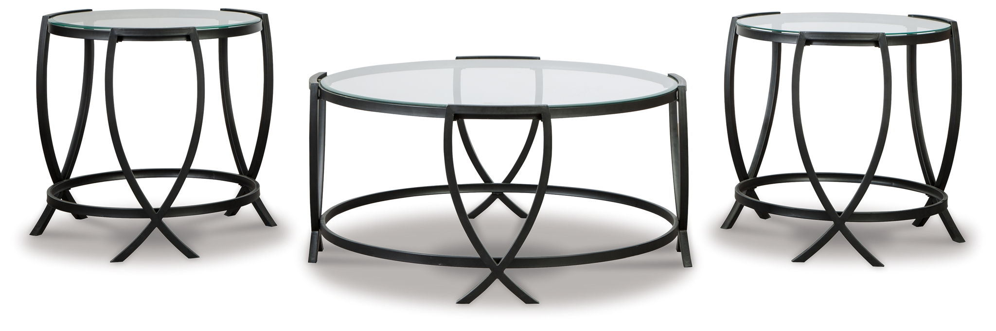 Tarrin - Occasional Table Set (Set of 3) - Black - Urban Living Furniture (Los Angeles, CA)