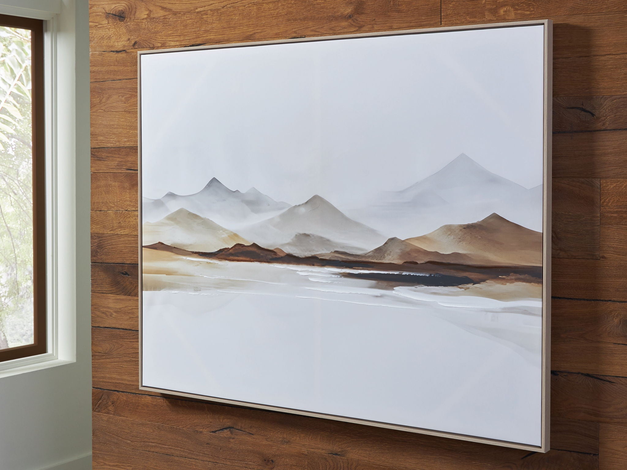 Karalen - White / Gray / Brown - Wall Art - Urban Living Furniture (Los Angeles, CA)