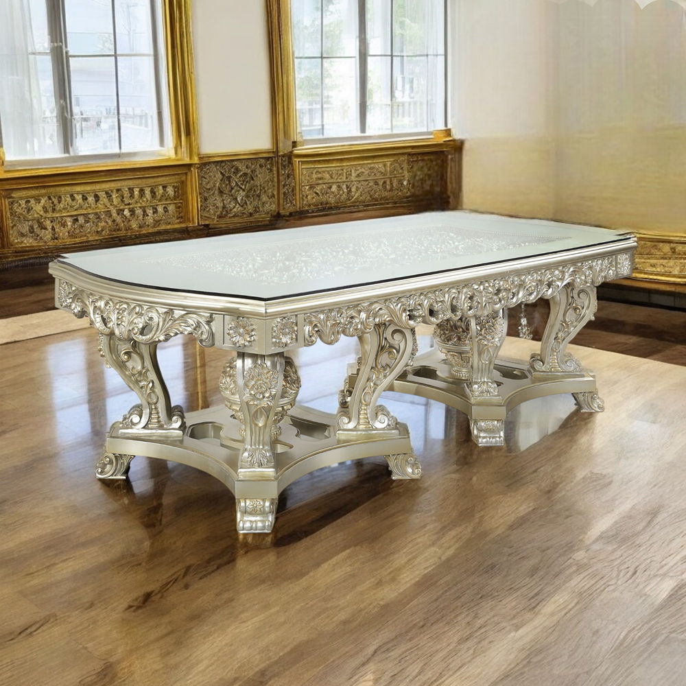 Sorina - Dining Table - Antique Gold - Urban Living Furniture (Los Angeles, CA)
