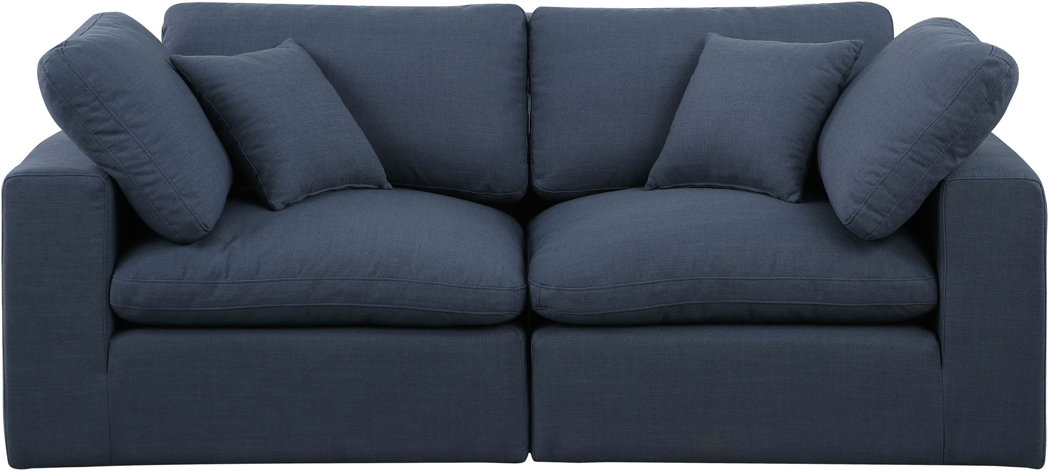 Comfy - Linen Modular Sofa 2 Seats - Urban Living Furniture (Los Angeles, CA)