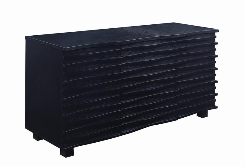 Stanton Contemporary Black Server - Urban Living Furniture (Los Angeles, CA)