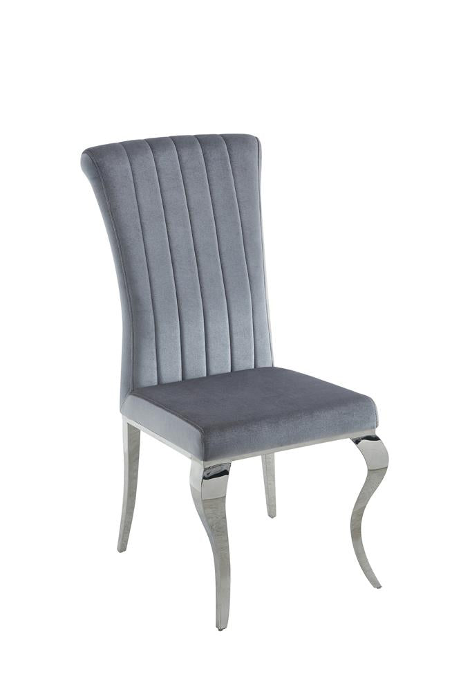 Hollywood Glam Chrome Dining Chair - Urban Living Furniture (Los Angeles, CA)