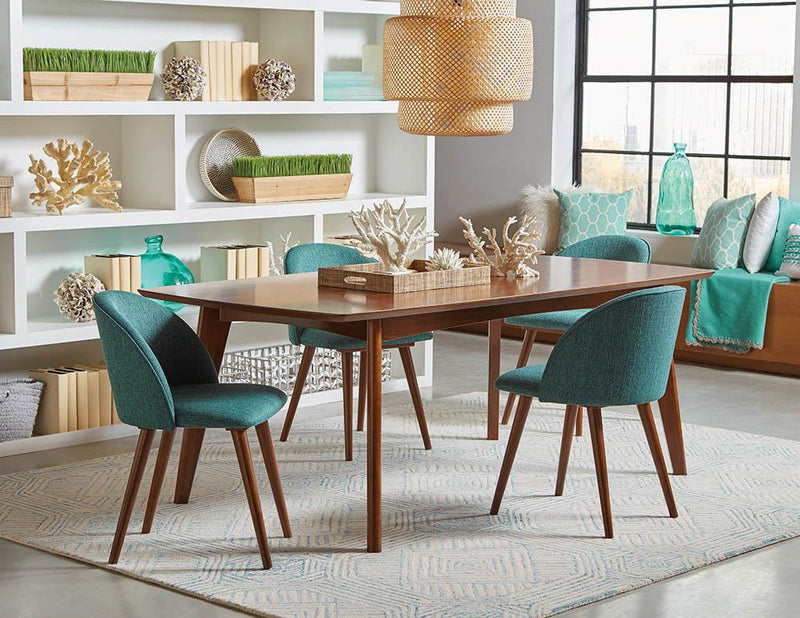 G105361 Malone Mid-Century Modern Dark Walnut Dining Table - Urban Living Furniture (Los Angeles, CA)