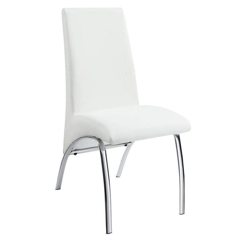 Ophelia Contemporary White Dining Chair - Urban Living Furniture (Los Angeles, CA)