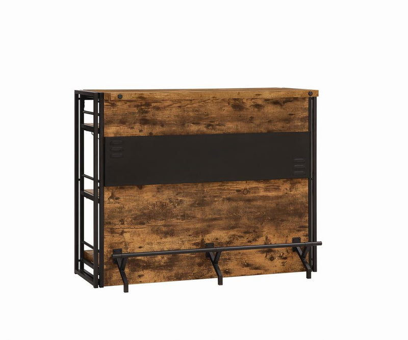 Industrial Antique Nutmeg Bar Unit - Urban Living Furniture (Los Angeles, CA)