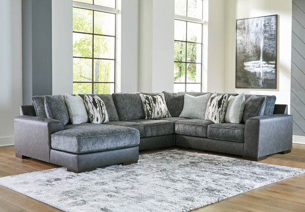 Larkstone 4-Piece Sectional with Chaise image