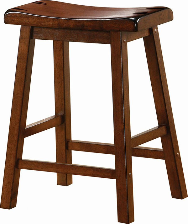 Transitional Chestnut Counter-Height Stool image