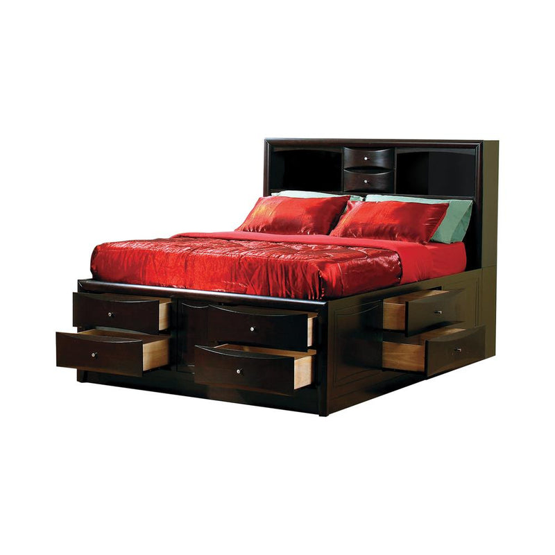 Phoenix Queen Bookcase Bed - Urban Living Furniture (Los Angeles, CA)