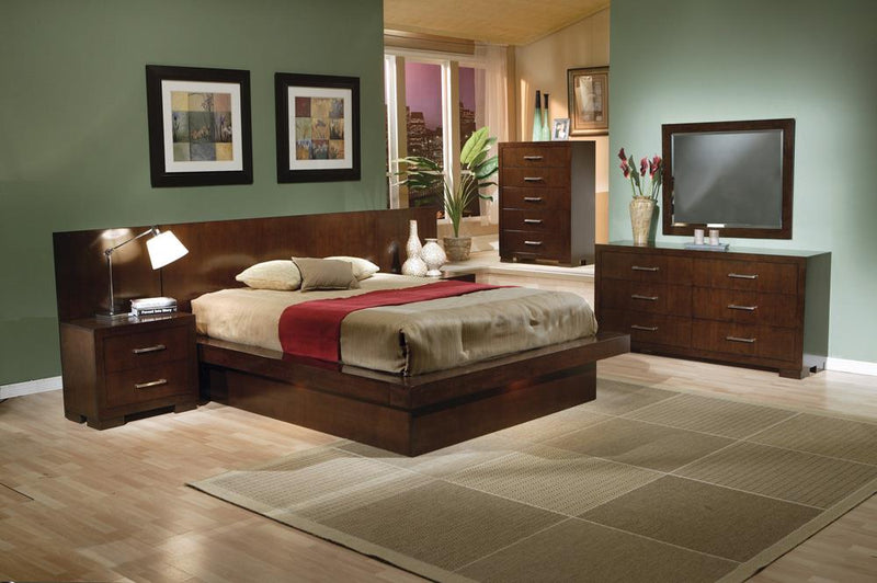 Jessica Dark Cappuccino King Platform Bed - Urban Living Furniture (Los Angeles, CA)