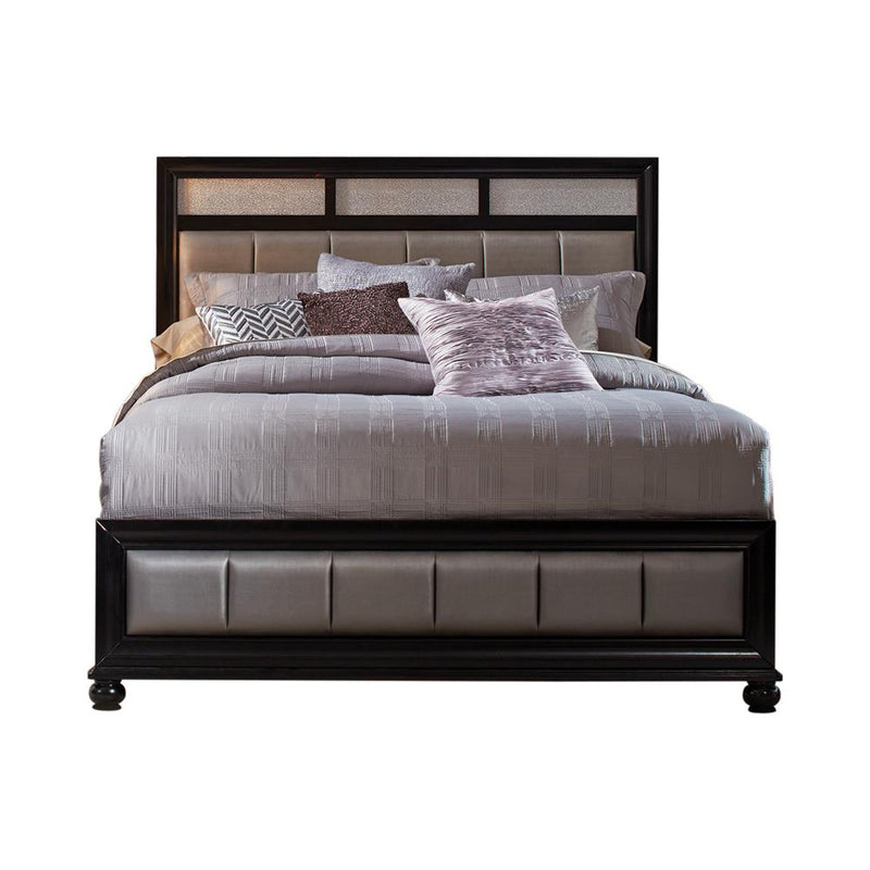 Barzini Transitional Queen Bed - Urban Living Furniture (Los Angeles, CA)