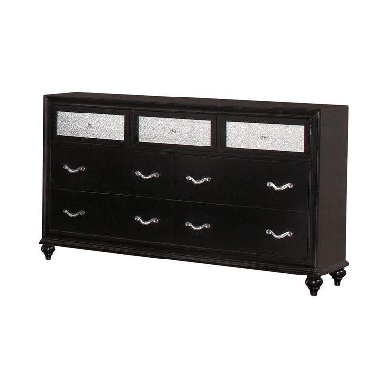 Barzini Seven-Drawer Dresser With Metallic Drawer Front - Urban Living Furniture (Los Angeles, CA)