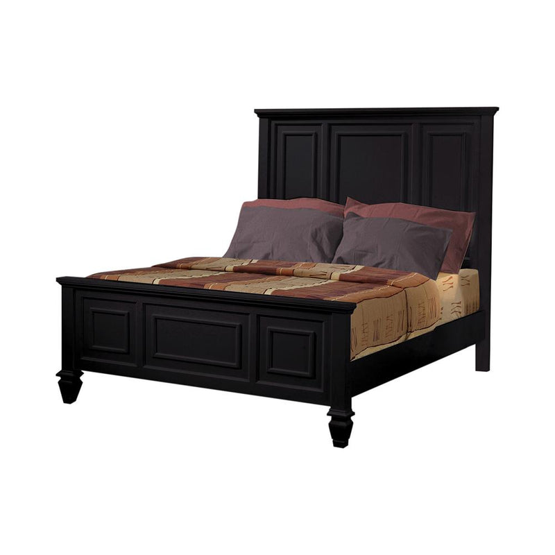 Sandy Beach Black Eastern King Storage Bed - Urban Living Furniture (Los Angeles, CA)