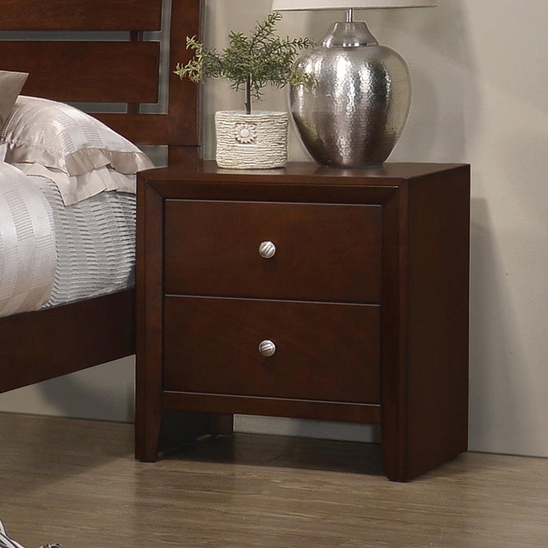 Serenity Rich Merlot Nightstand image