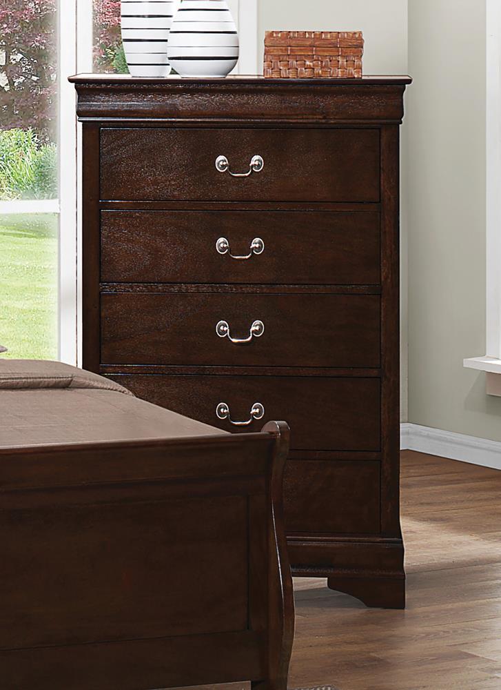 Louis Philippe Five-Drawer Chest - Urban Living Furniture (Los Angeles, CA)