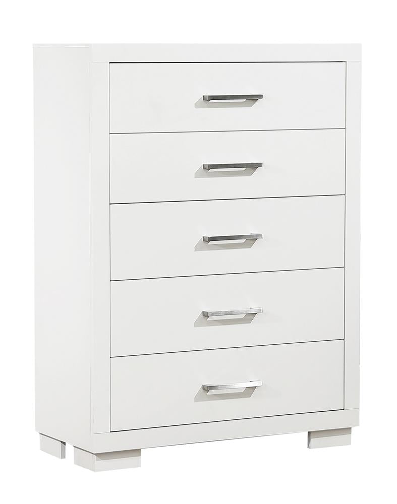 Jessica Contemporary Five-Drawer Chest - Urban Living Furniture (Los Angeles, CA)