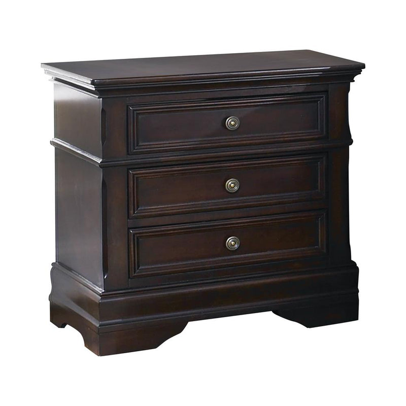 Cambridge Three-Drawer Nightstand - Urban Living Furniture (Los Angeles, CA)