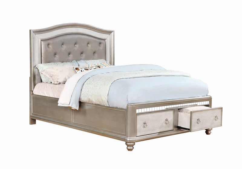 G204183 Bling Game Metallic Eastern King Bed - Urban Living Furniture (Los Angeles, CA)