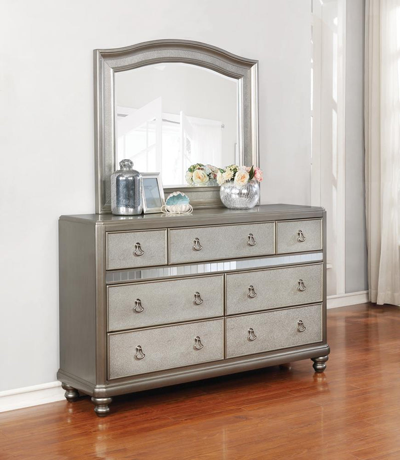 Bling Game Dresser Mirror With Arched Top - Urban Living Furniture (Los Angeles, CA)