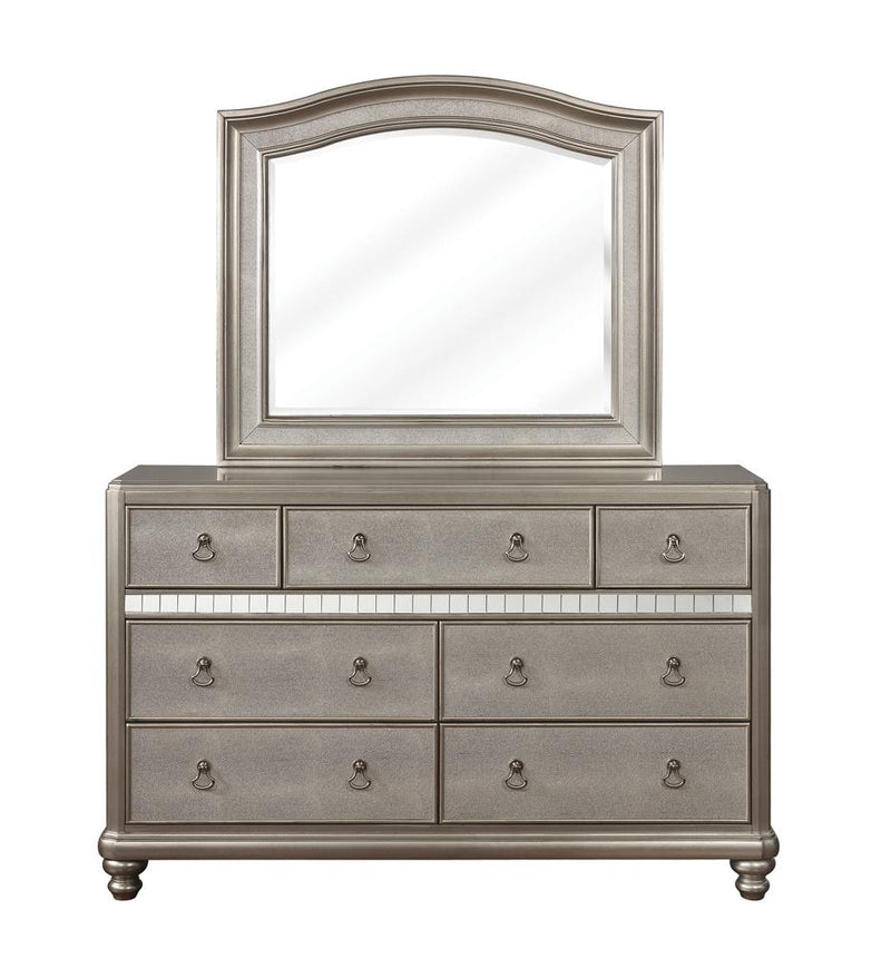 Bling Game Dresser Mirror With Arched Top - Urban Living Furniture (Los Angeles, CA)