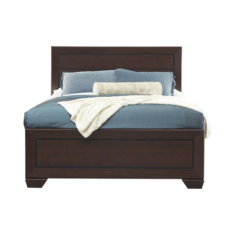 Fenbrook Transitional Dark Cocoa Eastern King Bed - Urban Living Furniture (Los Angeles, CA)