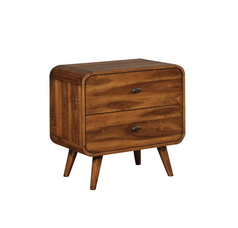 Robyn Dark Walnut Nightstand - Urban Living Furniture (Los Angeles, CA)