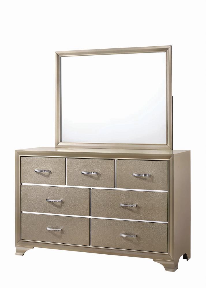 Beaumont Transitional Champagne Dresser - Urban Living Furniture (Los Angeles, CA)