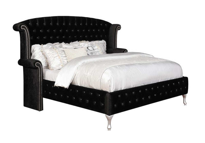 Deanna Contemporary Eastern King Bed - Urban Living Furniture (Los Angeles, CA)