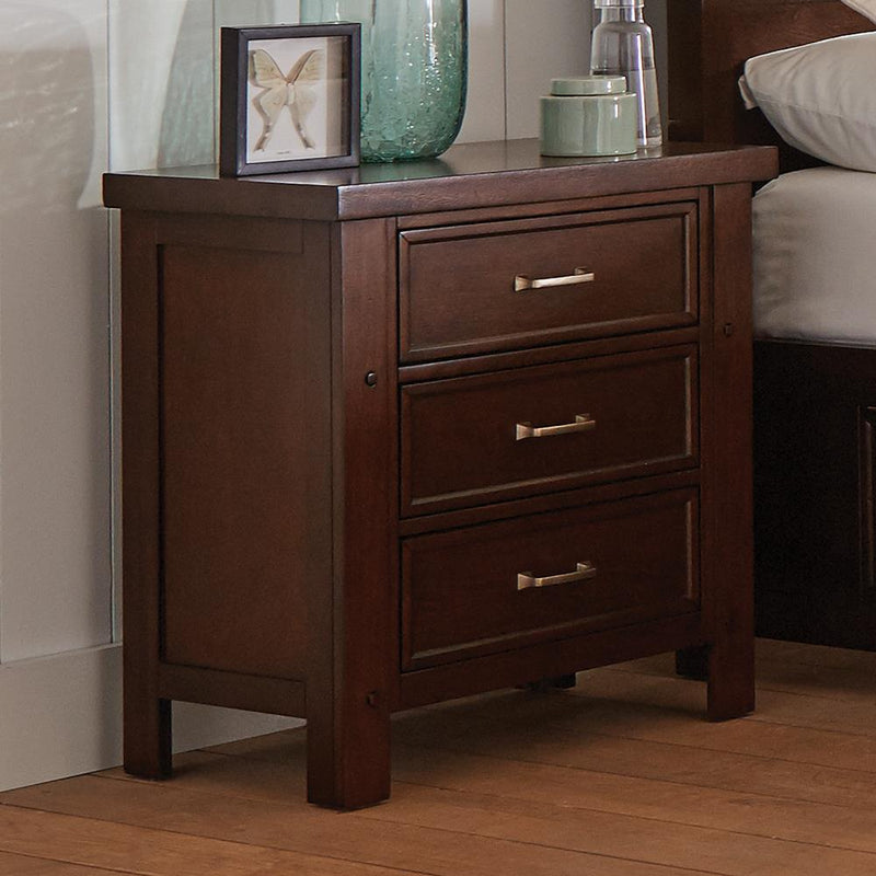 Barstow Transitional Pinot Noir Nightstand - Urban Living Furniture (Los Angeles, CA)