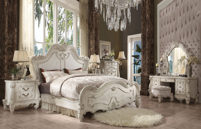 Versailles Bone White Queen Bed image
