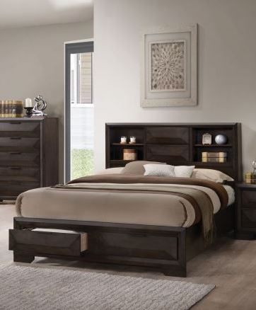 Acme Furniture Merveille Queen Storage Bed in Espresso 22870Q image