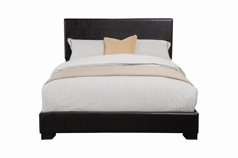 Conner Casual Black Upholstered Eastern King Bed - Urban Living Furniture (Los Angeles, CA)