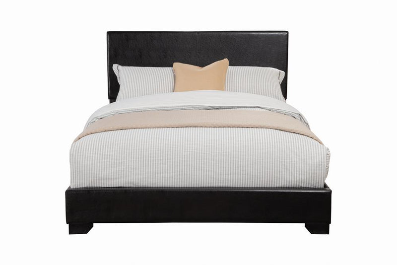 Conner Casual Black Upholstered Twin Bed - Urban Living Furniture (Los Angeles, CA)