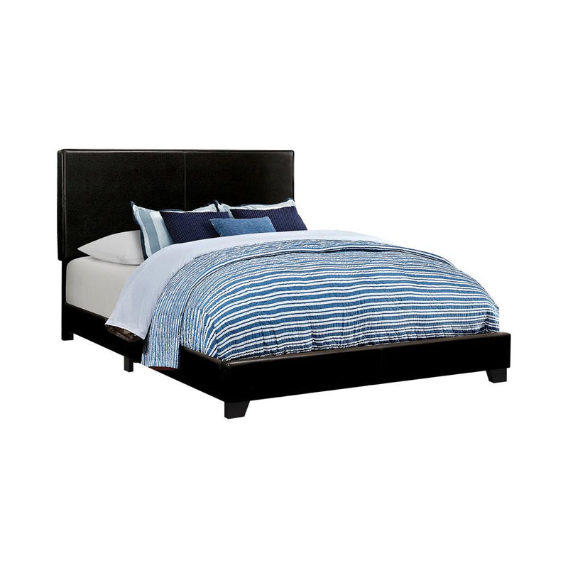 Dorian Black Faux Leather Upholstered Full Bed - Urban Living Furniture (Los Angeles, CA)