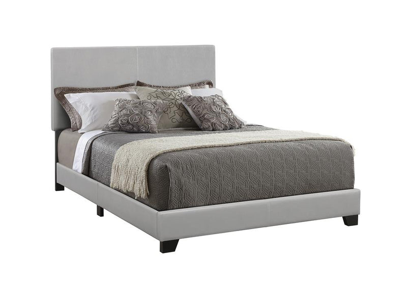 Dorian Grey Faux Leather Upholstered Full Bed - Urban Living Furniture (Los Angeles, CA)