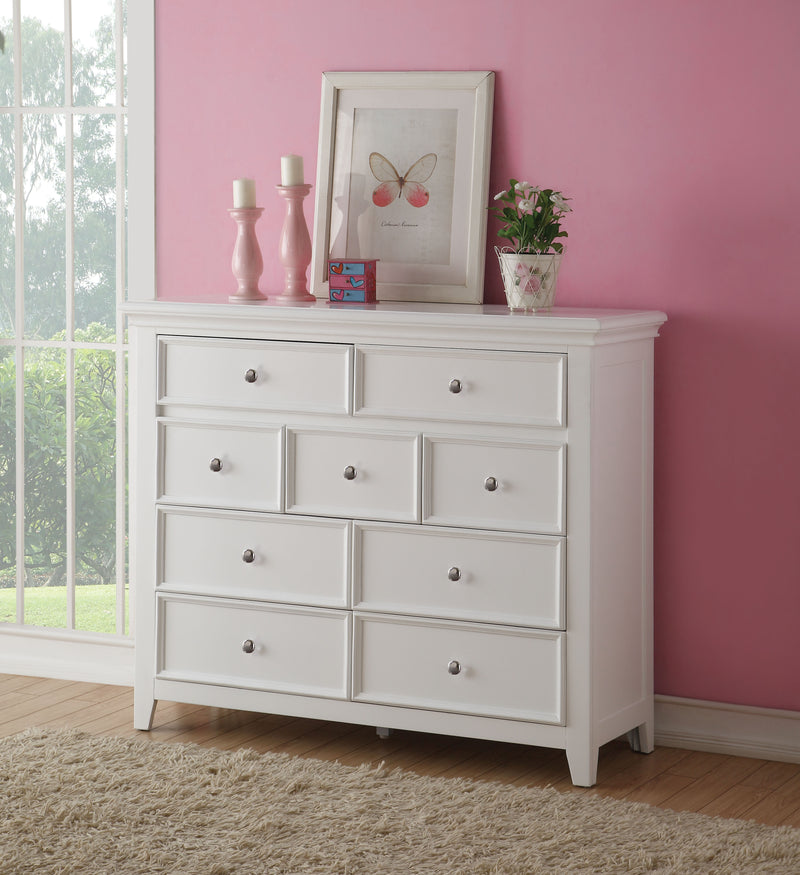 Lacey White TV Stand
