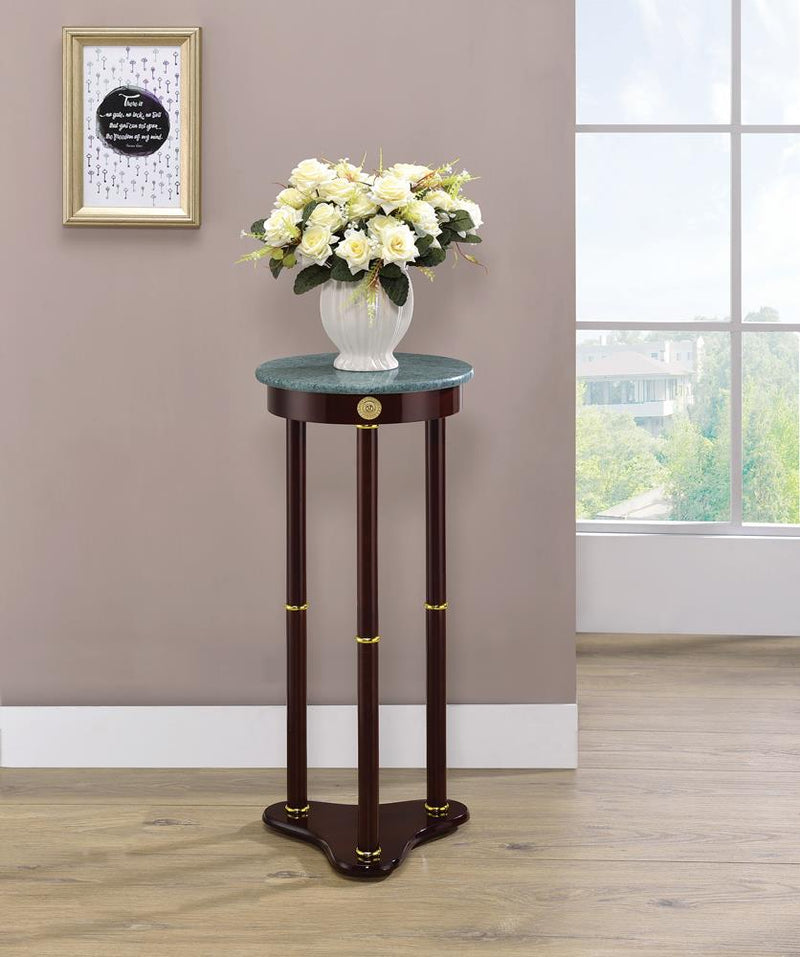 Traditional Merlot Round Plant Stand image