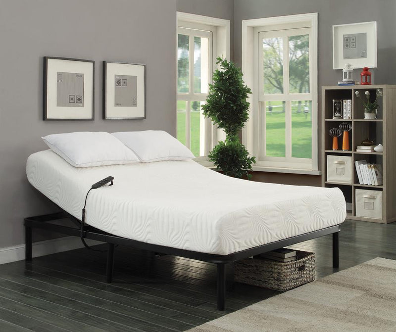 Stanhope Black Adjustable Queen Bed Base - Urban Living Furniture (Los Angeles, CA)