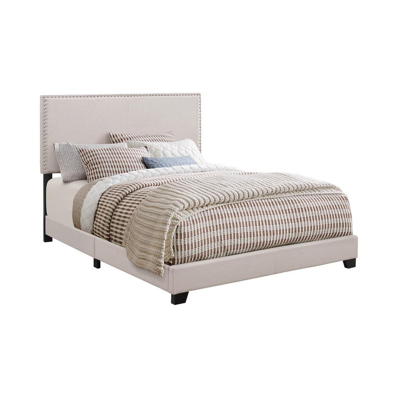 Boyd Upholstered Ivory Full Bed - Urban Living Furniture (Los Angeles, CA)