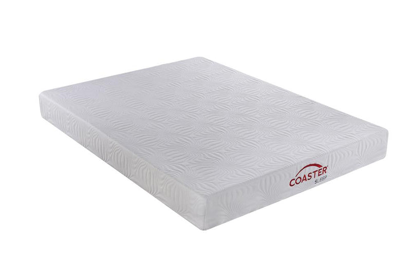 Keegan White 8-Inch Twin XL Memory Foam Mattress