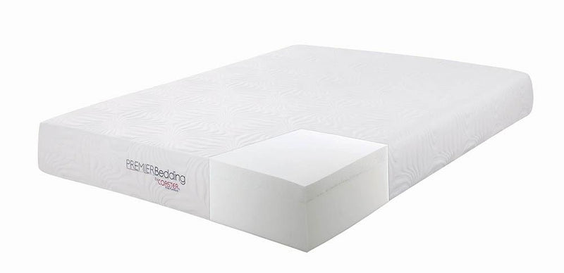 Key White 10-Inch Full Memory Foam Mattress - Urban Living Furniture (Los Angeles, CA)