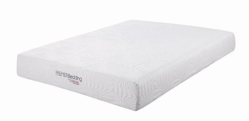 Key White 10-Inch Twin XL Memory Foam Mattress image