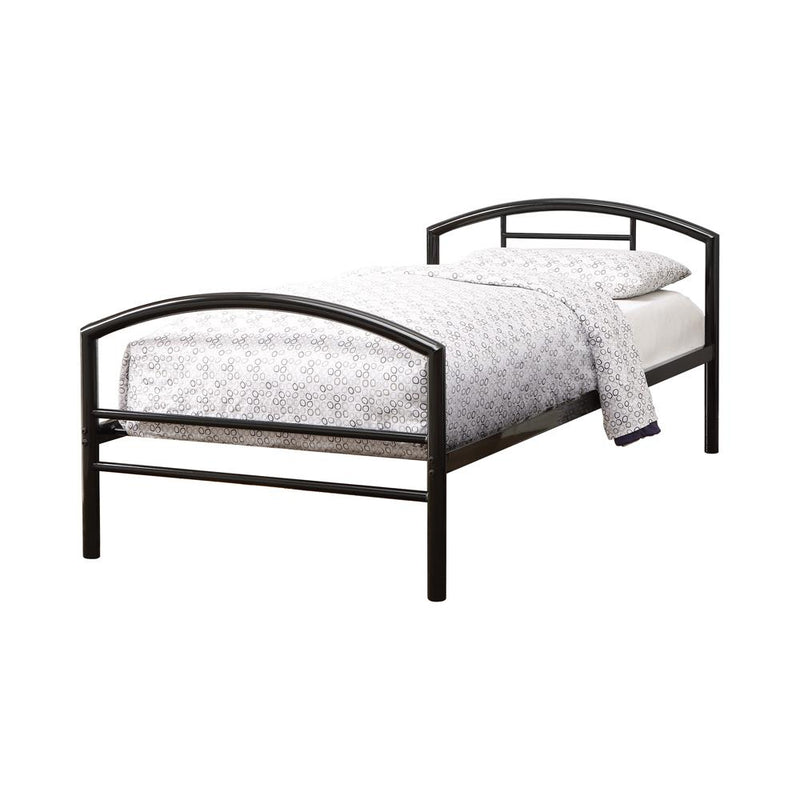 Baines Black Metal Bed - Urban Living Furniture (Los Angeles, CA)