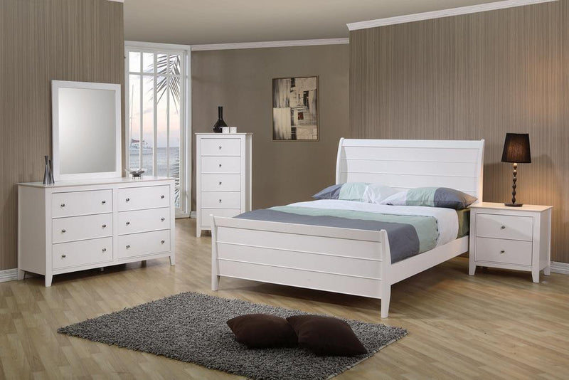 Selena Full Sleigh Bed - Urban Living Furniture (Los Angeles, CA)