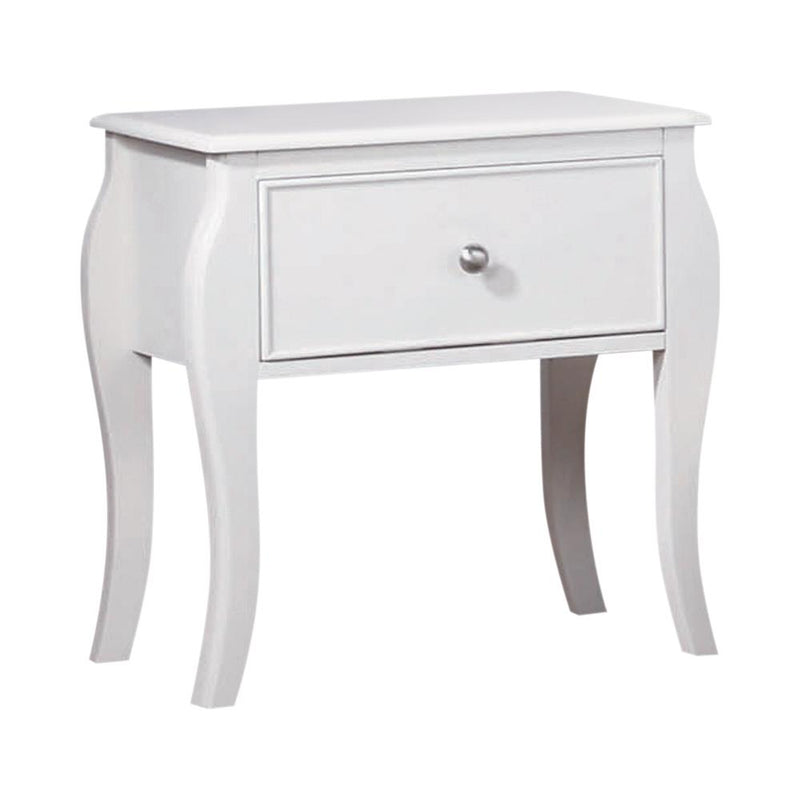 Dominique French Country White Nightstand - Urban Living Furniture (Los Angeles, CA)