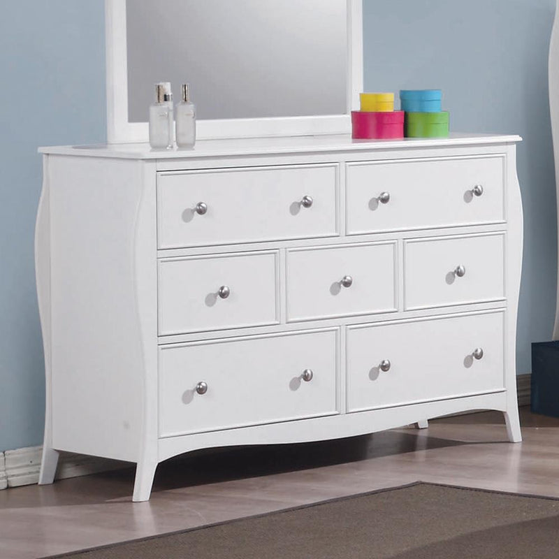 Dominique French Country White Dresser - Urban Living Furniture (Los Angeles, CA)