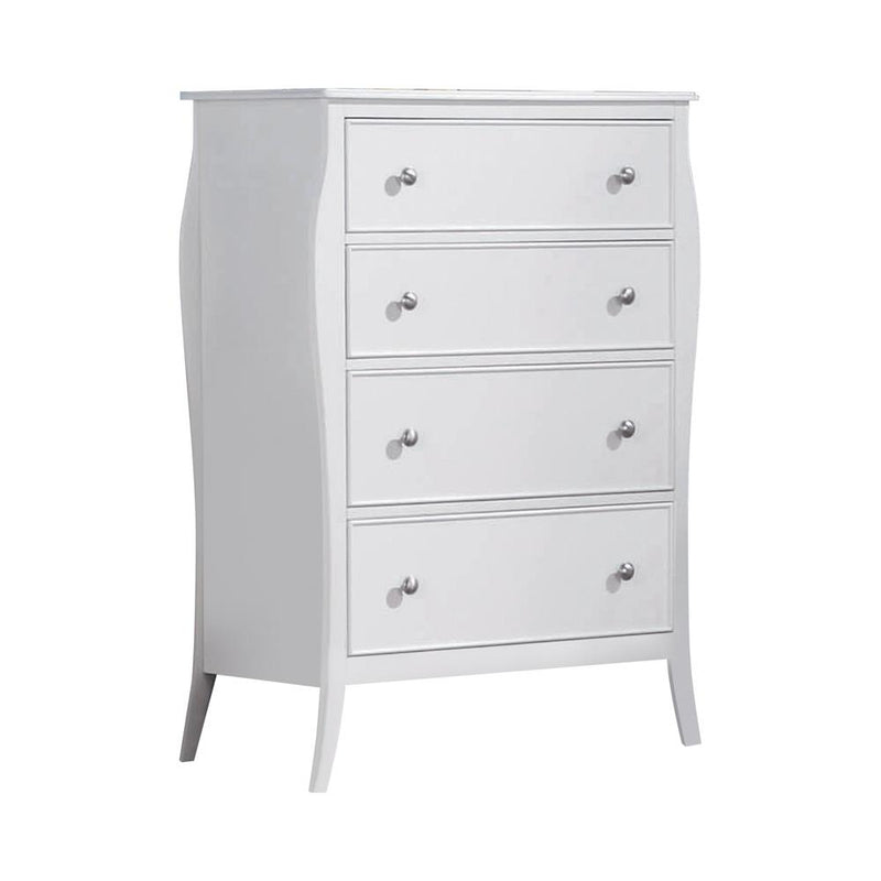 Dominique French Country White Chest - Urban Living Furniture (Los Angeles, CA)