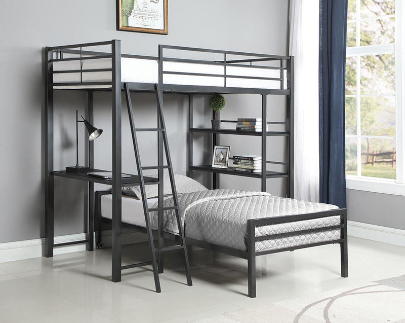 G400961 Twin Workstation Loft Bed - Urban Living Furniture (Los Angeles, CA)