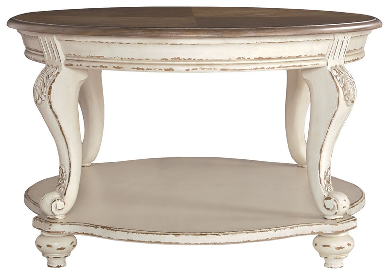 Realyn - Oval Cocktail Table