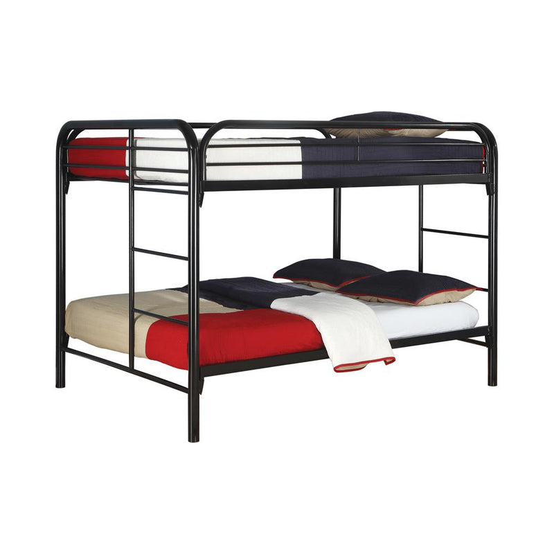 Fordham Black Full-Over-Full Bunk Bed - Urban Living Furniture (Los Angeles, CA)