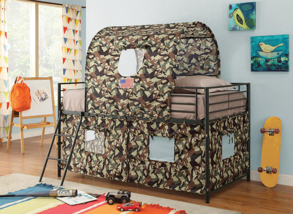 Camouflage Tent Bunk Bed image